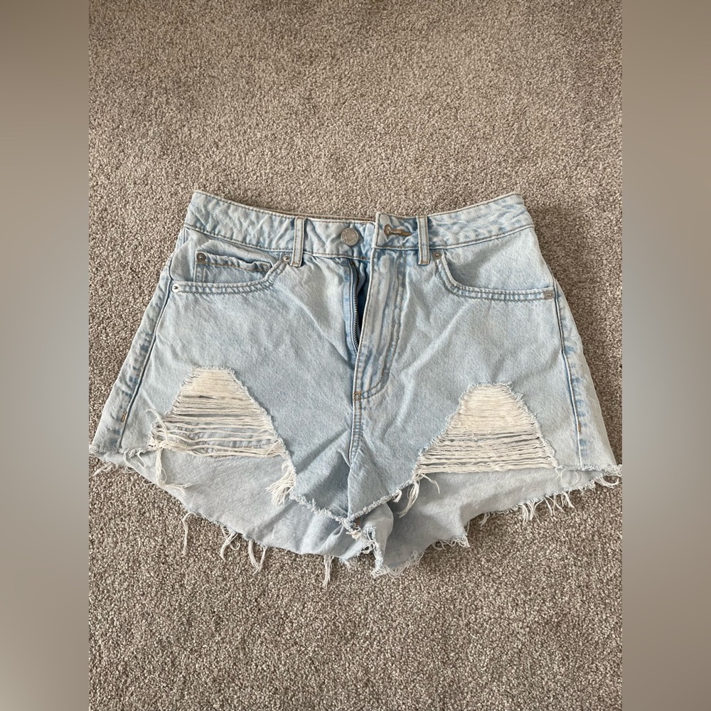 Garage Festival Shorts Light Blue